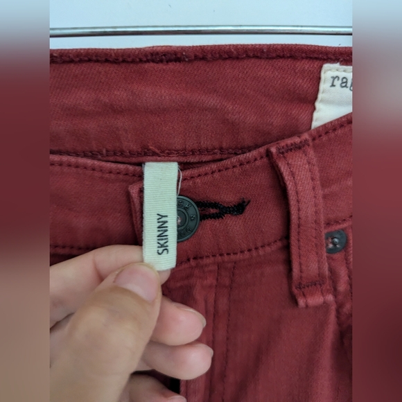 Rag & Bone Skinny Jeans Color Clay - Picture 11 of 11